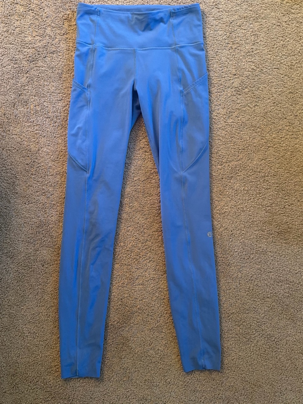 lululemon athletica Sky Blue High-Rise Leggings